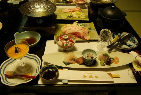 夕食