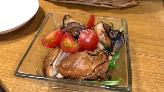 かきの燻製