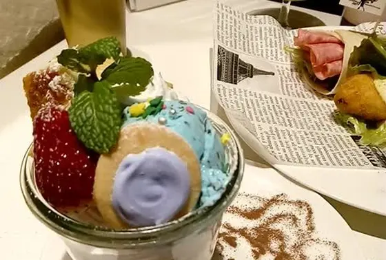 ユニークなメニュー
