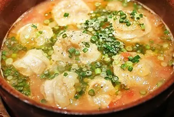 エビのアヒージョ