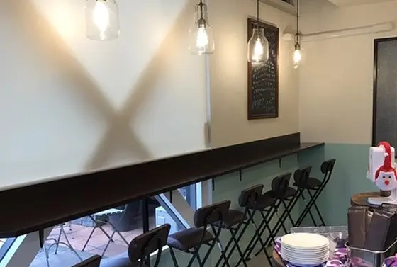 おしゃれな店内