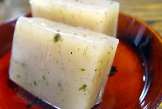 珍しい海苔羊羹