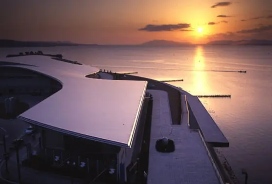 夕日が最高。