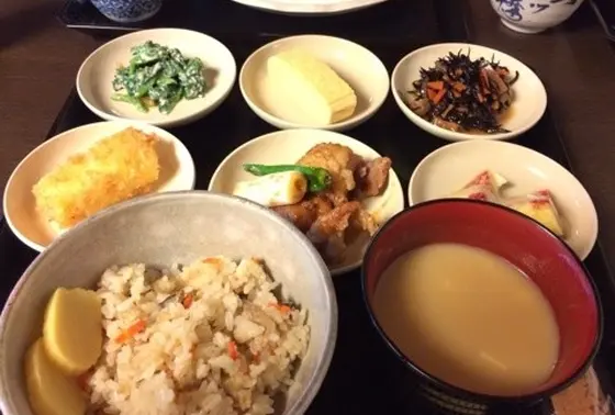 お食事もいただけます。