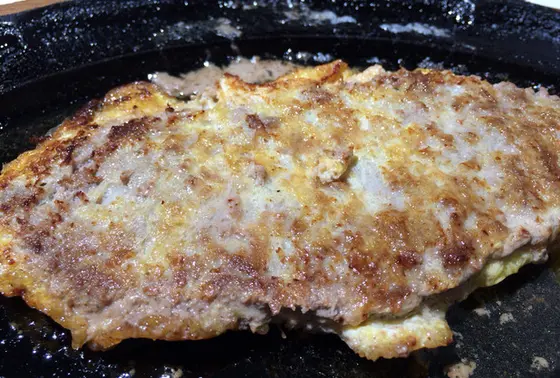 ランチはハンバーグがメイン