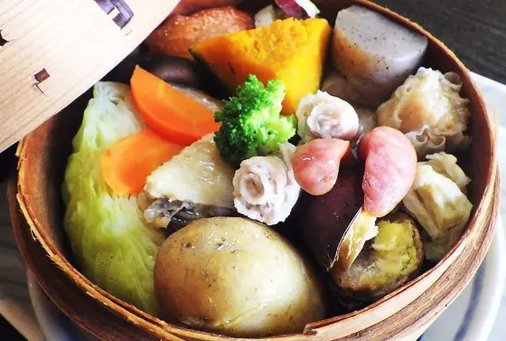 駕籠蒸し料理
