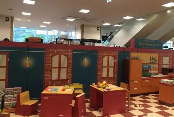 子供の遊び場も！