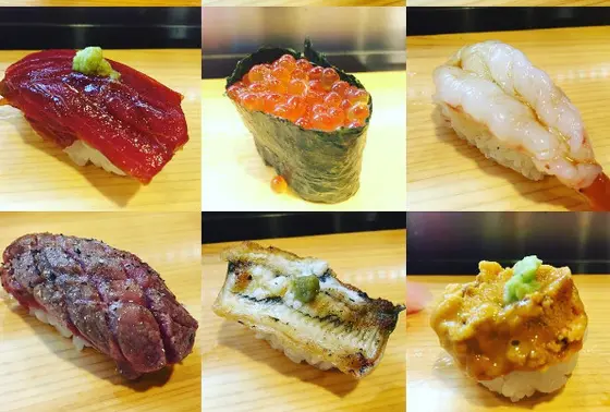 ちょっと食べるなら、8貫1800円、12貫2200円。