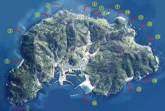 けっこう広い、沼島！