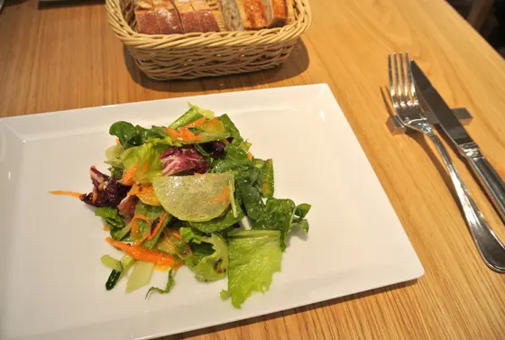 ランチに追加料金で…