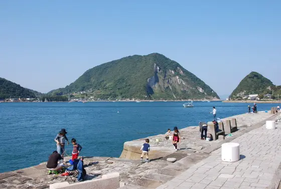 三角西港は観光のメッカ