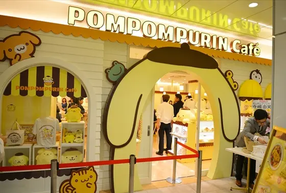 入口からポムポムプリンなのがもう♡