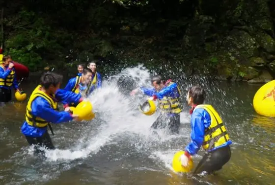 水遊び！！