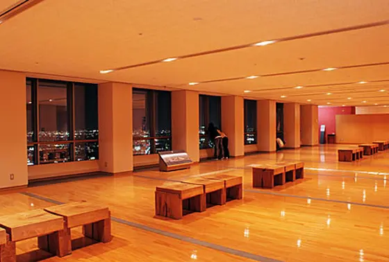 広々とした展望ホール