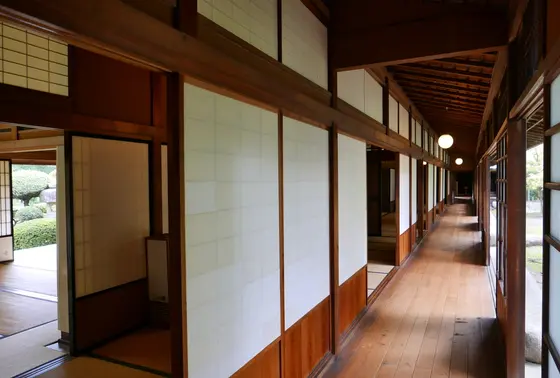 細長い和室部分