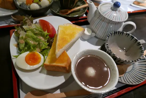 朝セットがオススメ