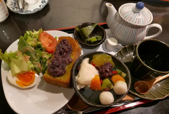 甘味セットもどうぞ