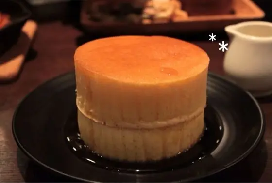とっても分厚いホットケーキ