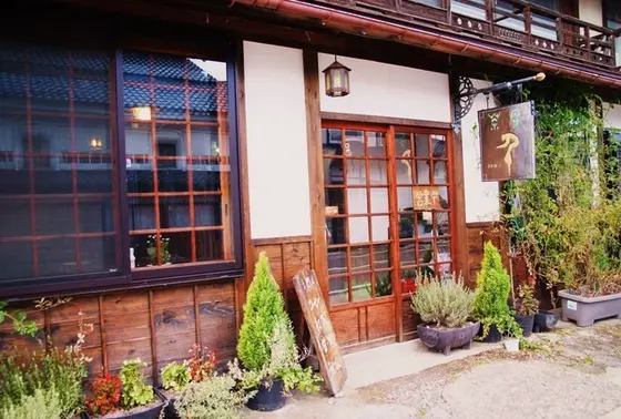 古民家は、木のぬくもりがある☆