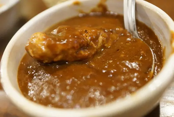 コクしかないカレー。ルーのみでも注文できます。