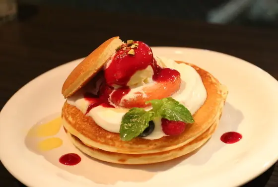 フルーティなパンケーキもハズせない👍🏻