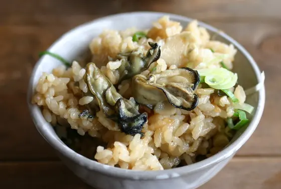 牡蠣ごはん