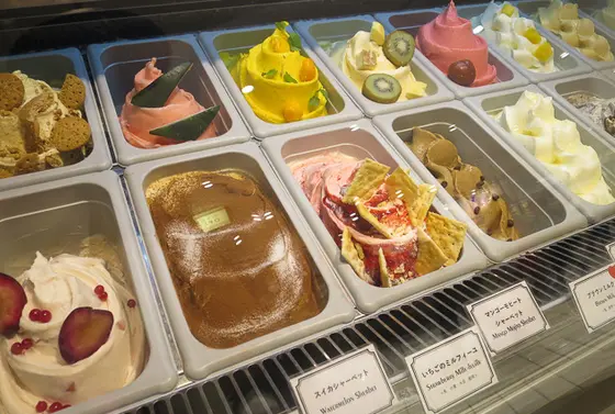 季節に合わせたジェラート🍨💕