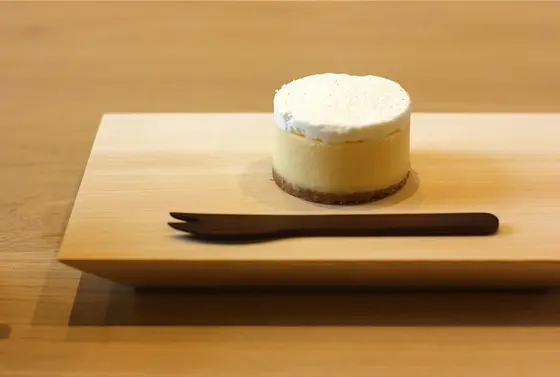こだわりの詰まったチーズケーキをどうぞ