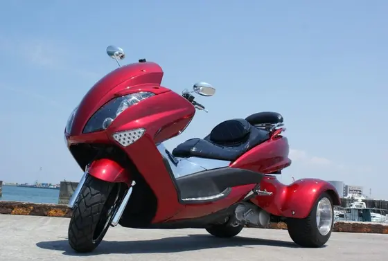 気軽に乗れる200ccトライク