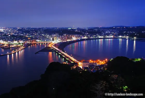 鎌倉の夜景を思い出に、明日からも頑張ろう！