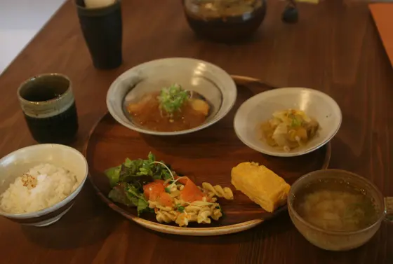 ランチは好きなモノを選べる