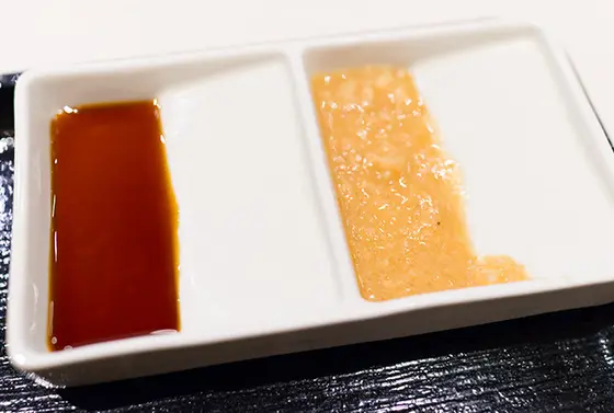 特製山わさびダレ