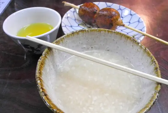 甘酒で体を暖めます