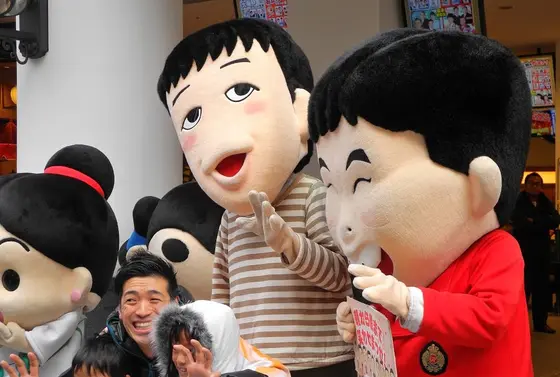 着ぐるみが活躍してます