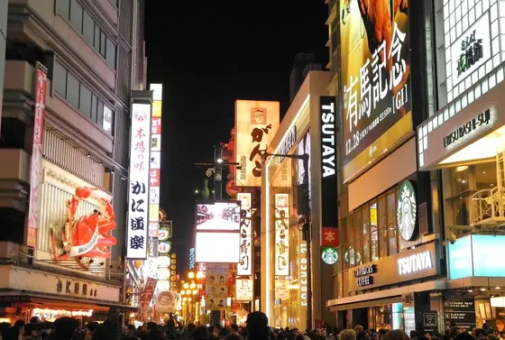 夜の道頓堀