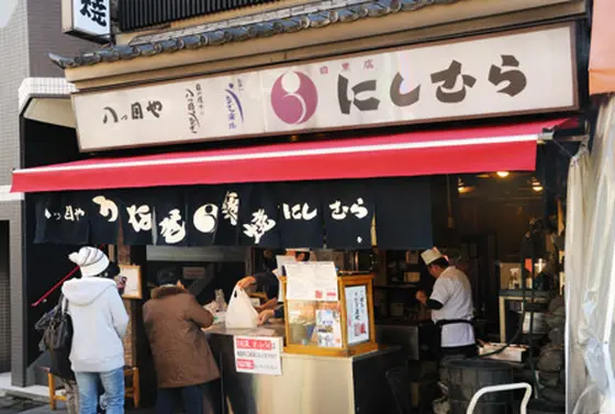 行列のできるうなぎ屋さん