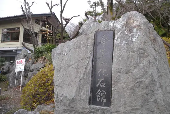 化石館がある