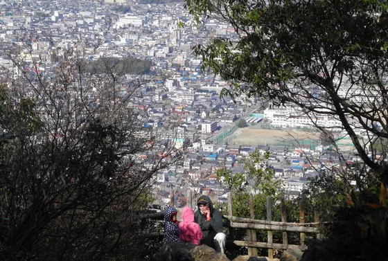 所々で下界が見える