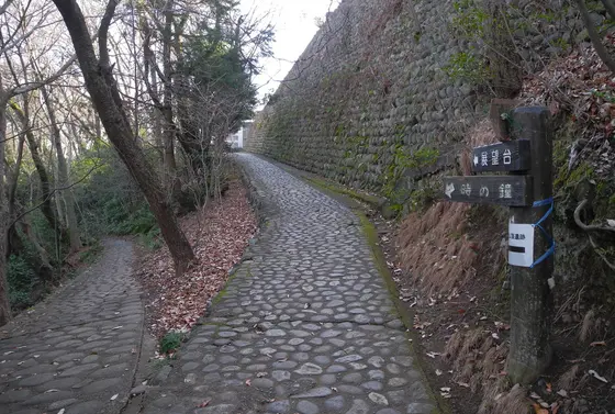 鶯谷方面への分岐点
