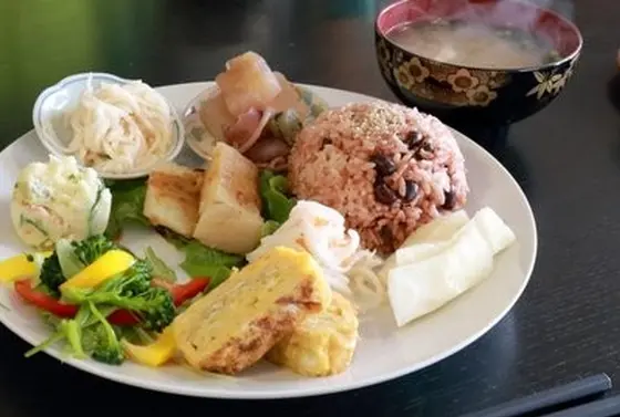 オーガニックなランチ