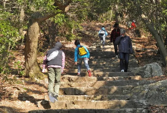 登山道もあります