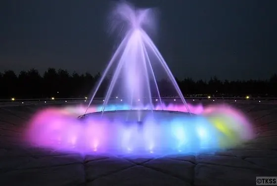 海の噴水