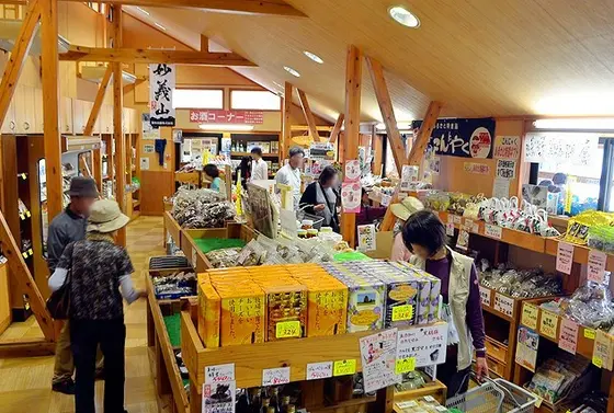 特産物など豊富に取り揃えているのがうれしい