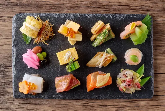 12種類のおばんざいプレート