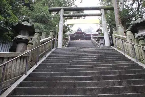 こんぴらさん名物の階段