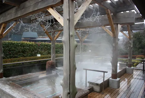 足湯だけでも…