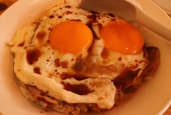 みかん卵の今治焼き豚丼！