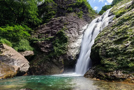迫力満点の大滝