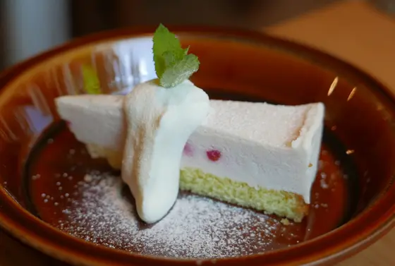 デザートのケーキがナイス
