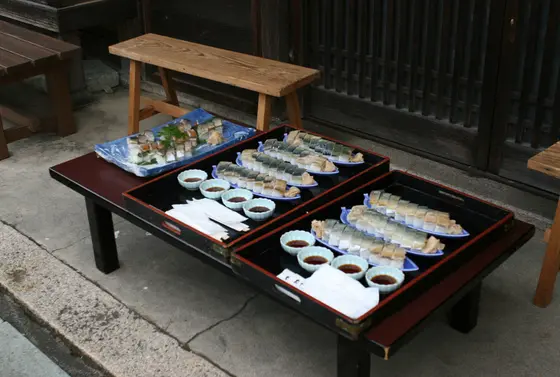 自慢の鯖寿司